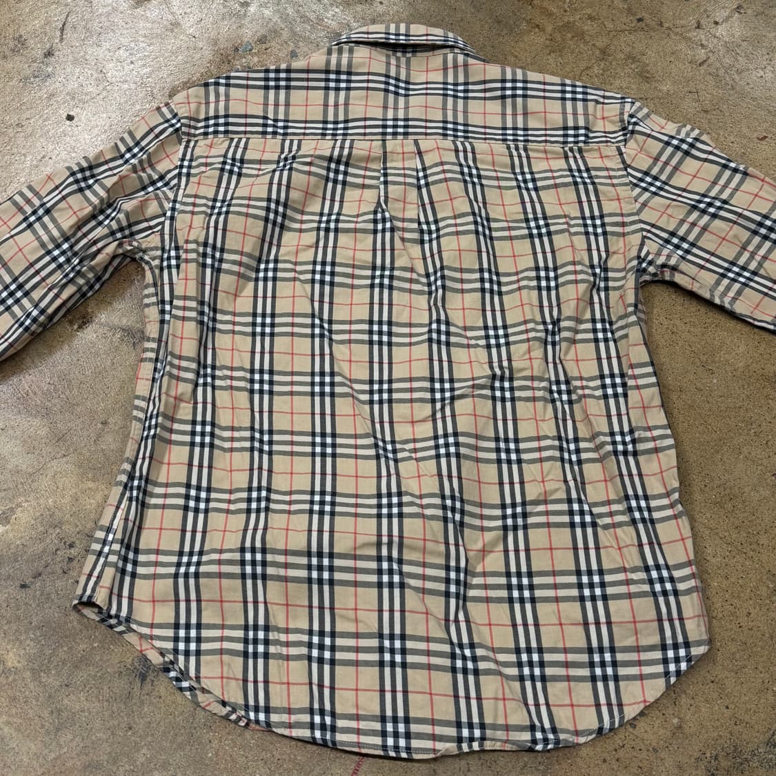 [정품/L] 버버리 클래식 체크 셔츠 b19 상품이미지4