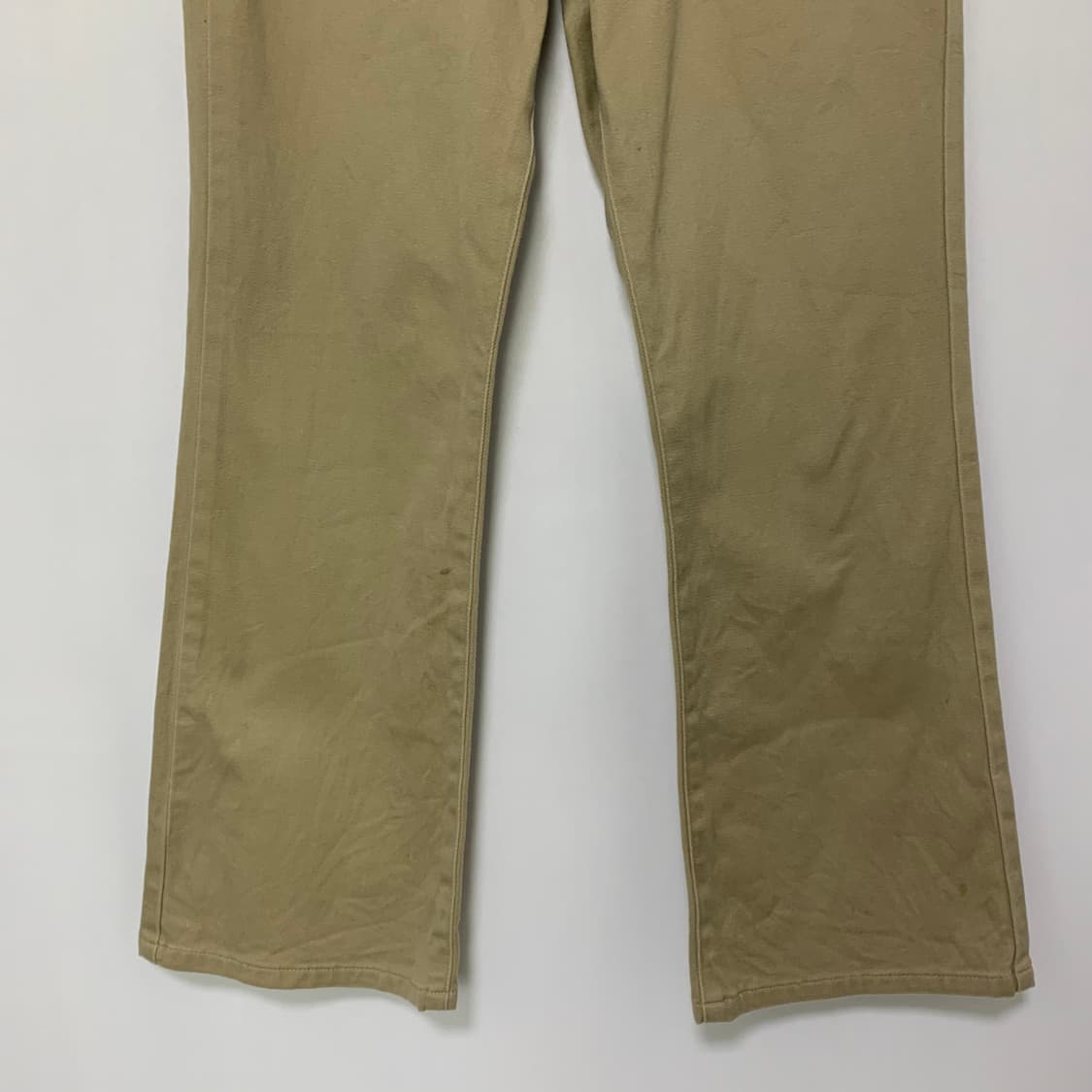 랭글러 빈티지 베이지 부츠컷 팬츠 27인치 여자 바지 상품이미지3