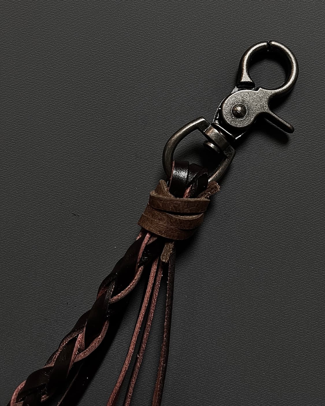 레더 테슬 키링 (2color) 상품이미지9