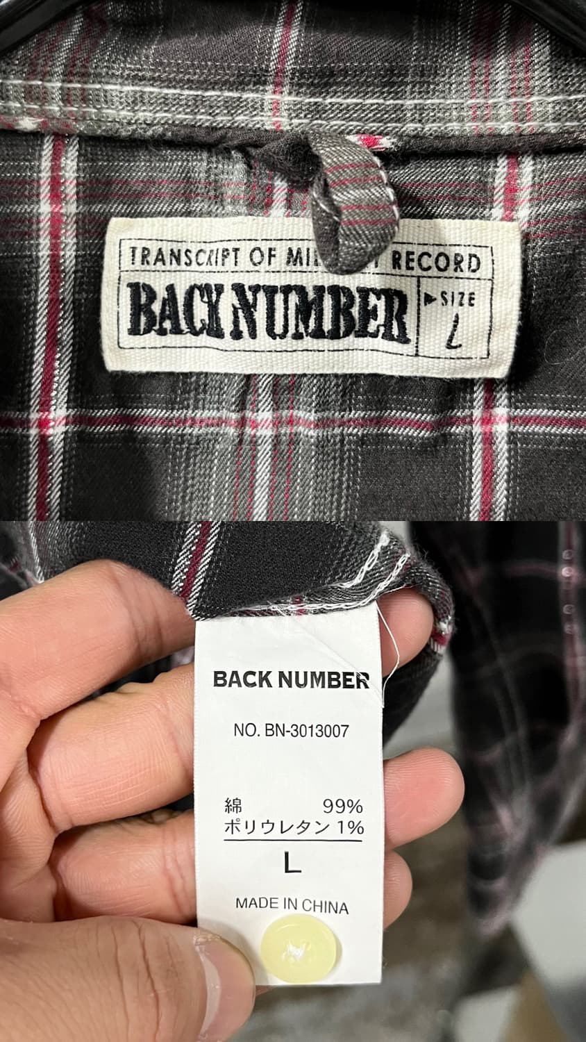 Back Number western shirt 상품이미지7