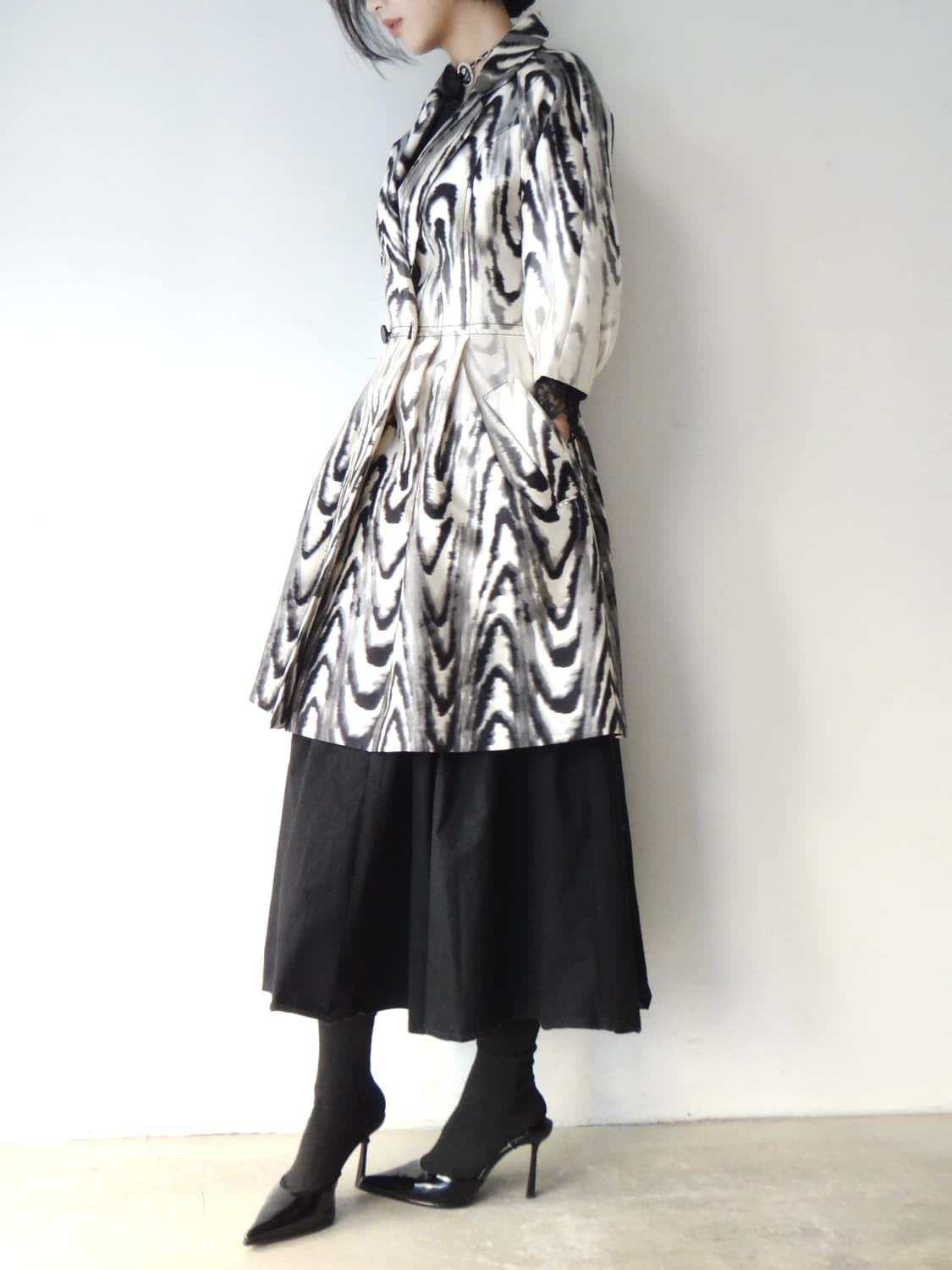 OBZEE Water paint semi formal jacket 상품이미지6