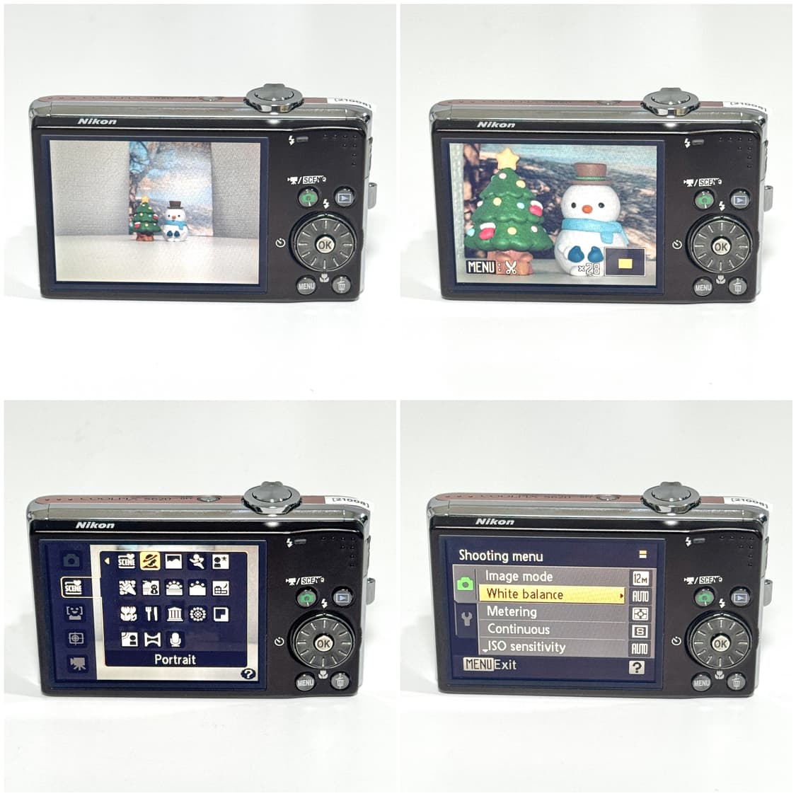 니콘 쿨픽스 S620 베이비핑크 빈티지디카 상품이미지4