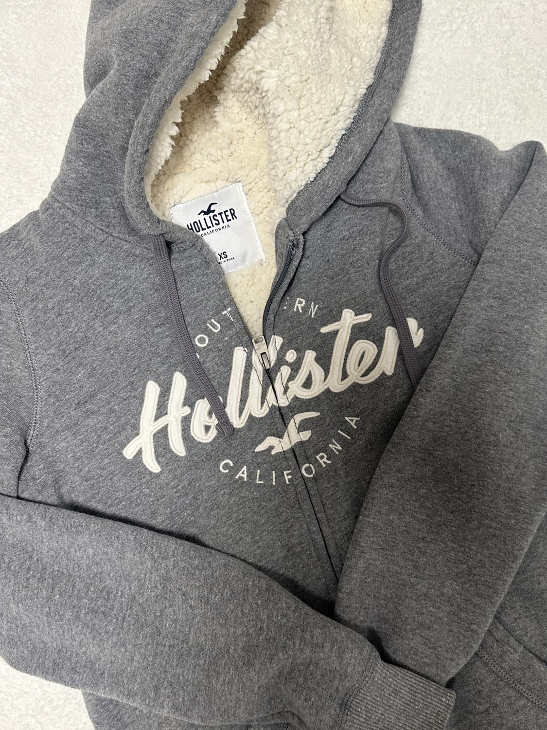홀리스터 후드집업 XS 상품이미지2