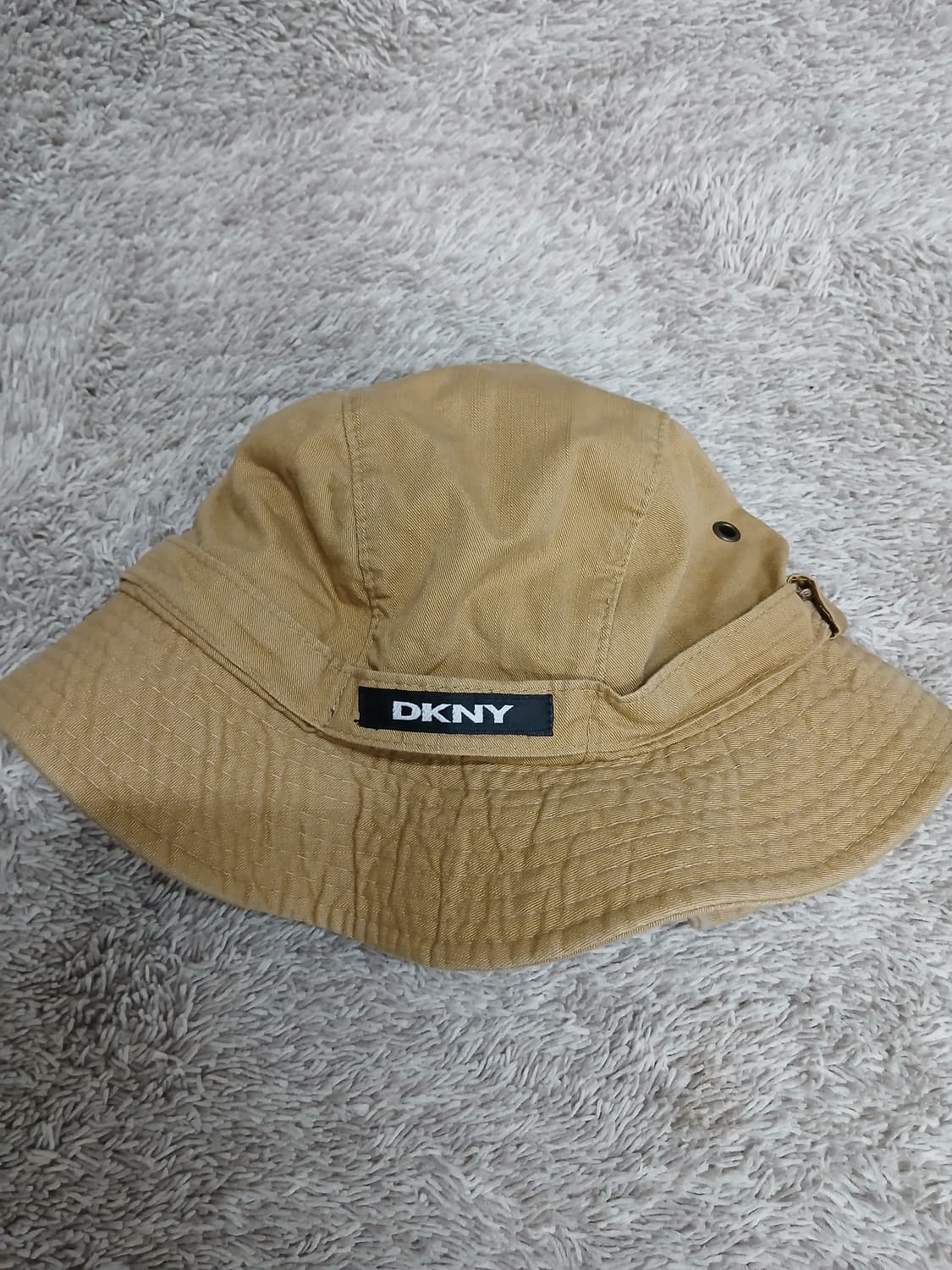 DKNY 버킷햇 베이지 모자 상품이미지1