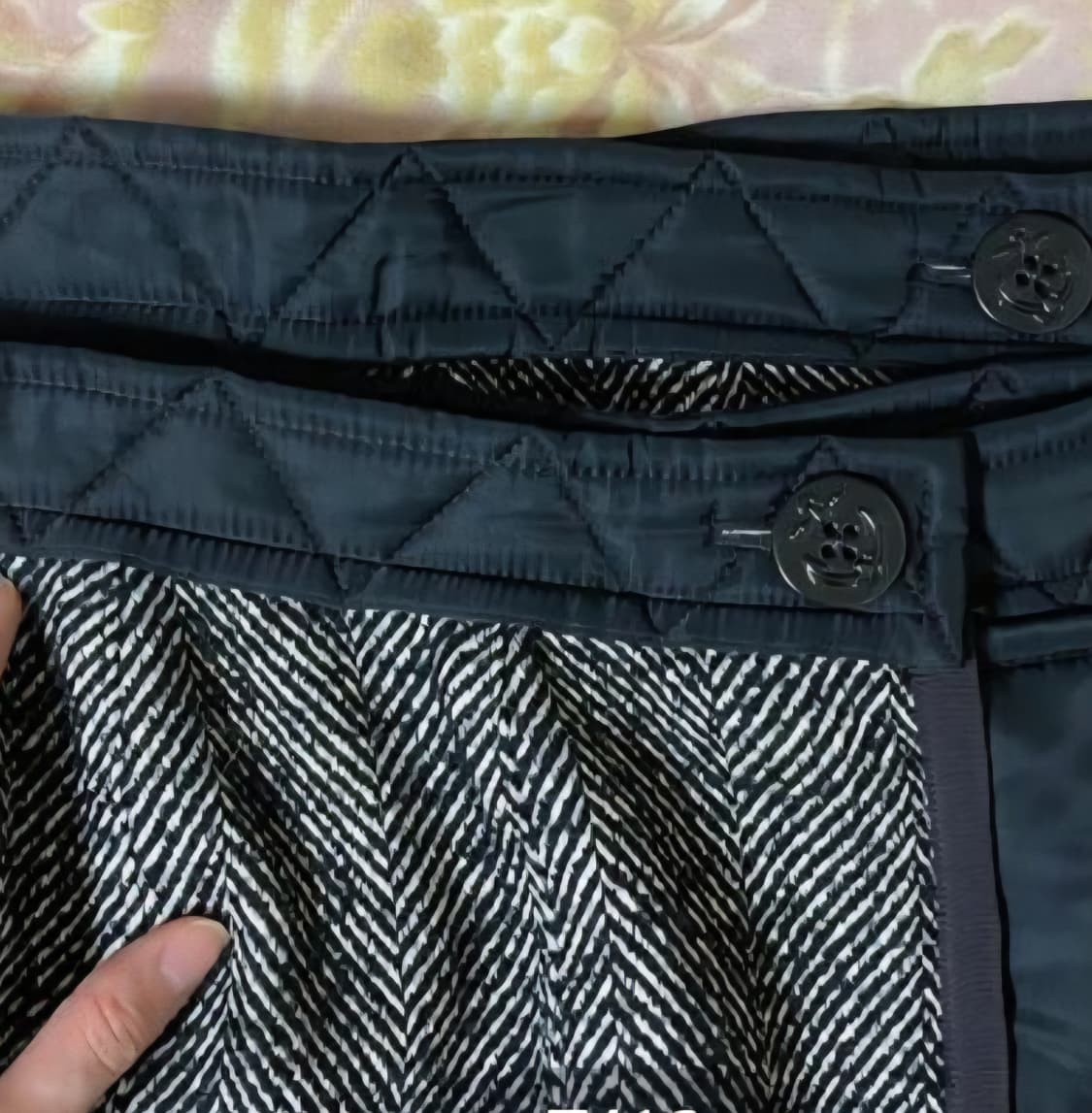 정품 사카이 sacai헤링본 플레어 스커트 55-66 상품이미지7