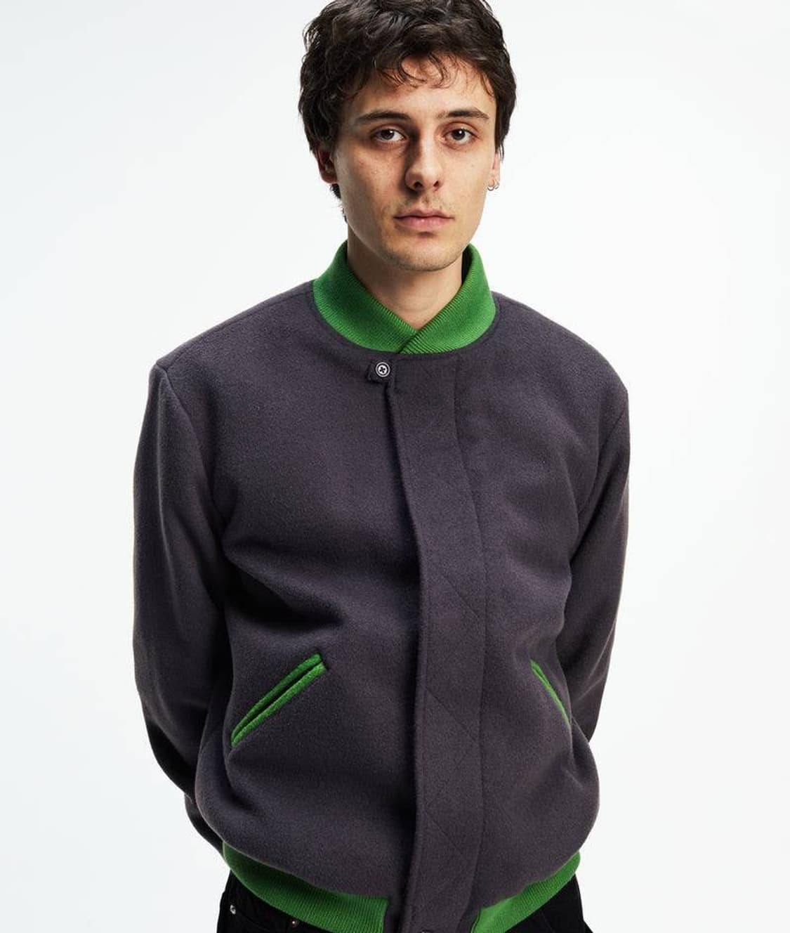 Pop Trading Company Pop Varsity Jacket 상품이미지1