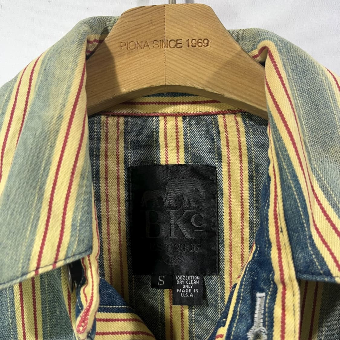 [The Brooklyn Circus] 워시드 스트라이프 자켓 상품이미지5