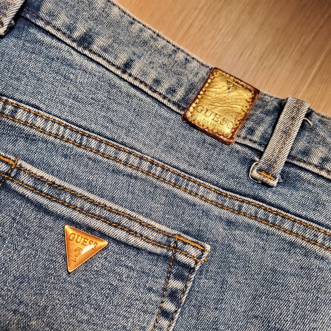 게스 여성 데님 슬림 부츠컷 상품이미지6