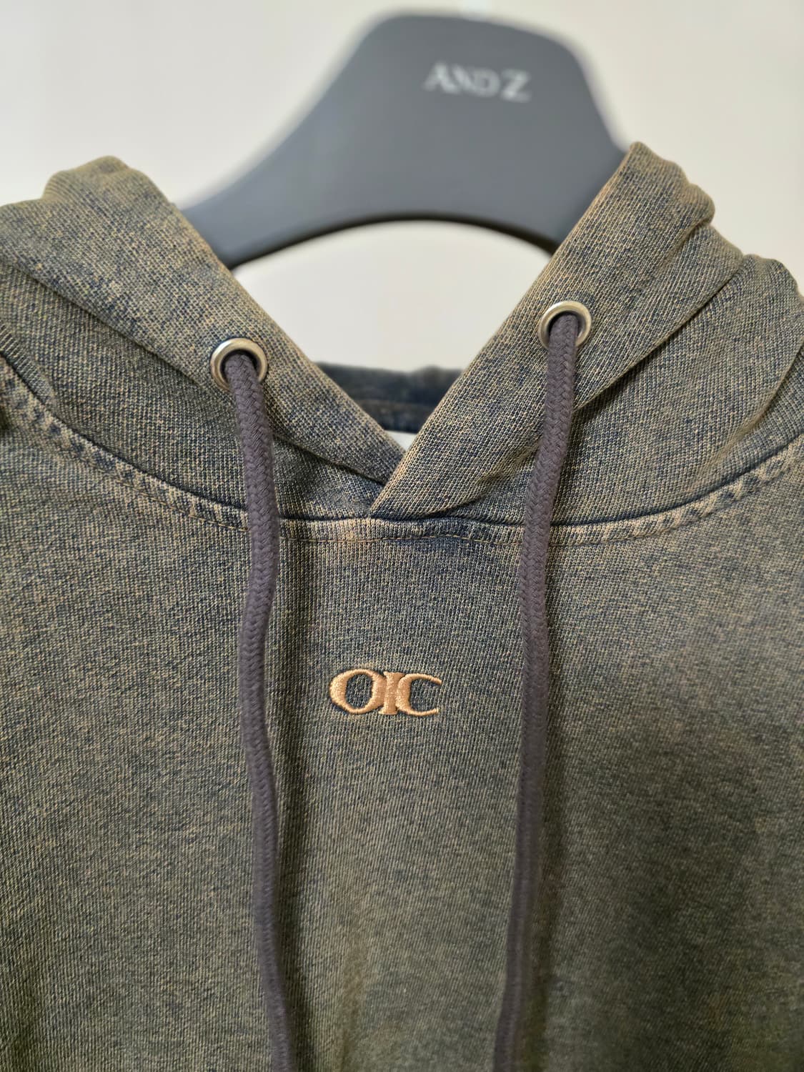 오아이오아이 빈티지워싱 후드티  상품이미지6