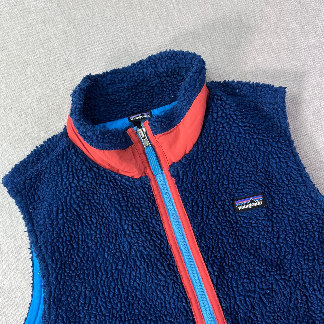 90 파타고니아 양털 레트로 플리스 조끼 상품이미지2