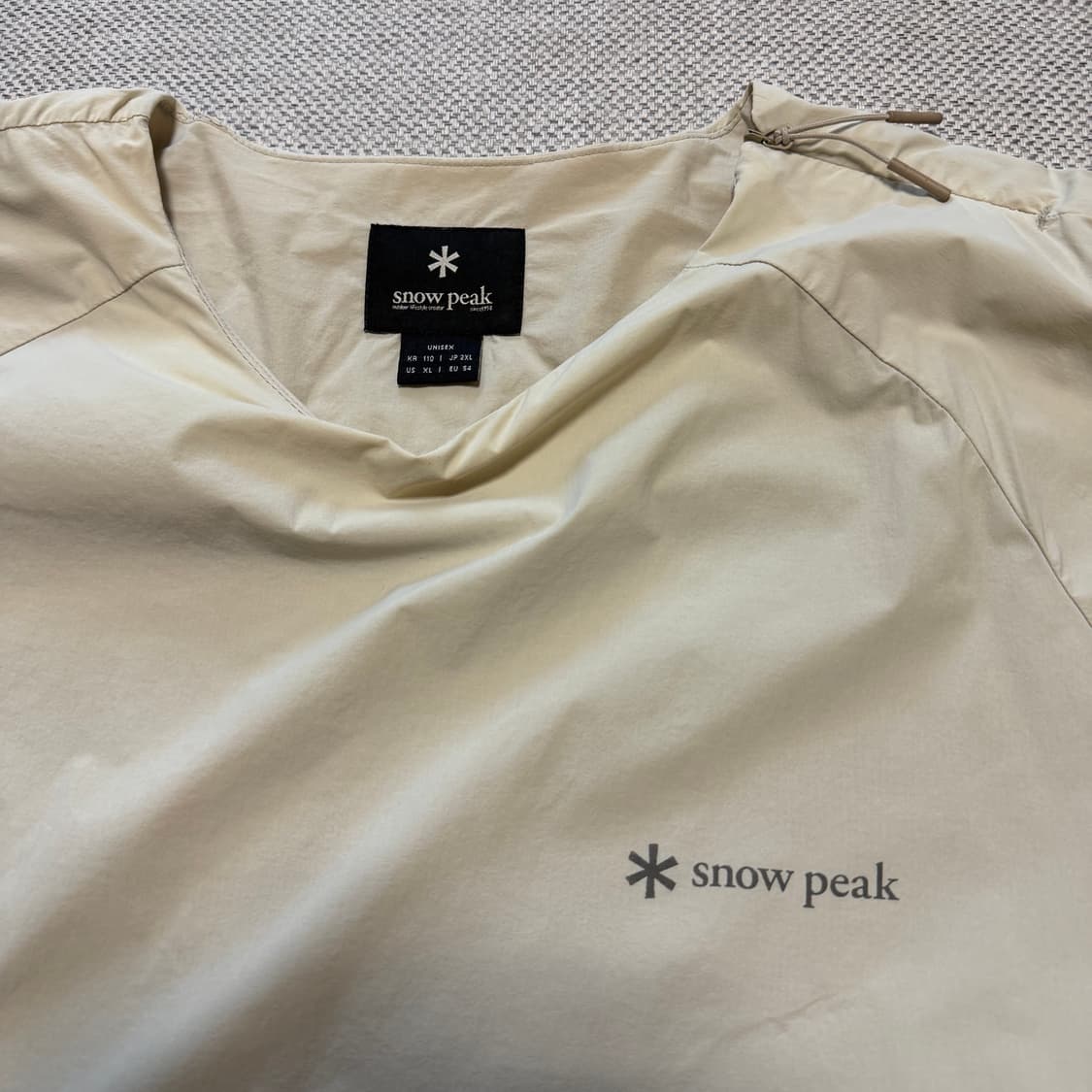 스노우피크 풀오버 윈드쉘 상품이미지2