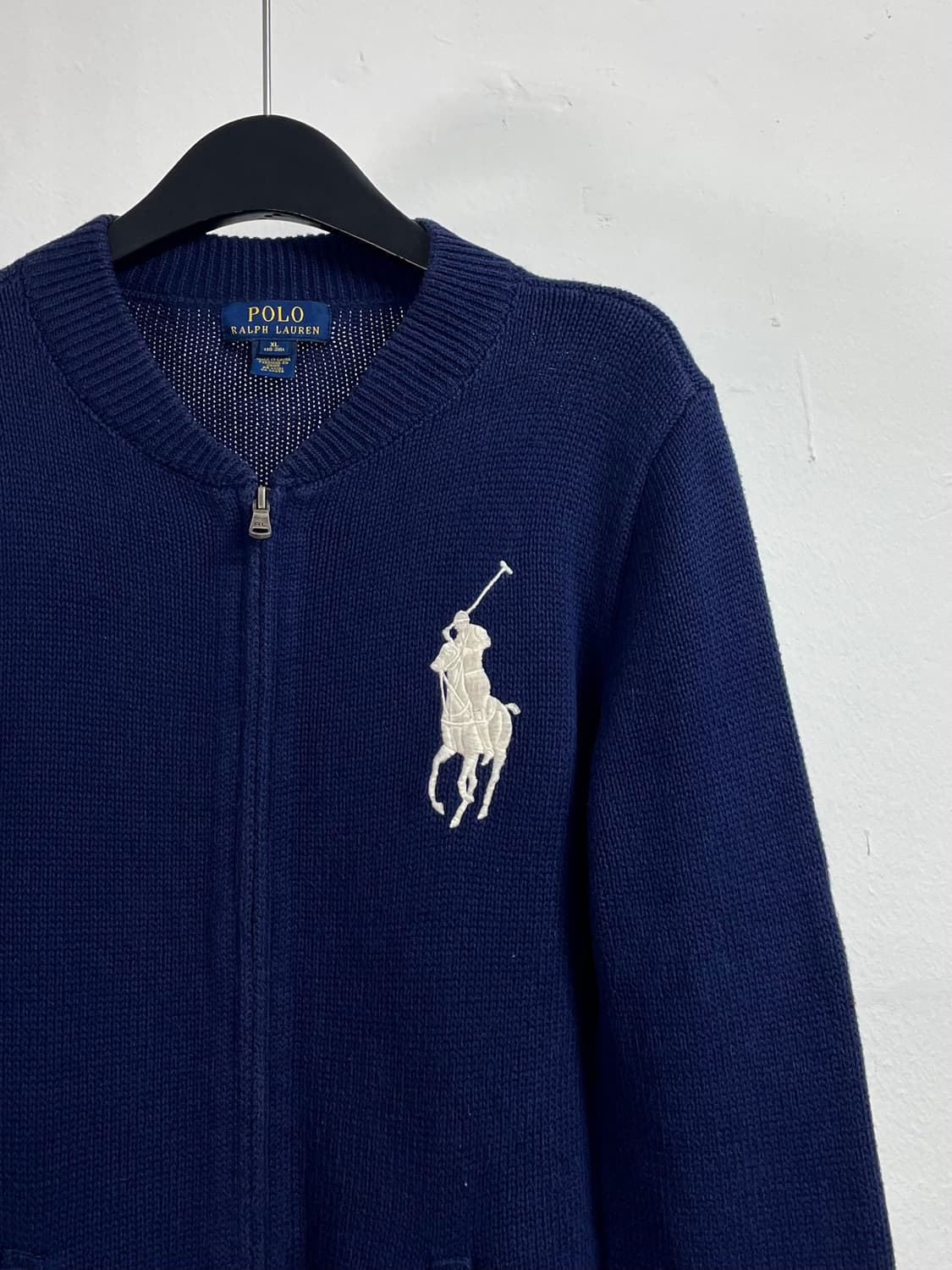 폴로 랄프로렌 보이즈 빅포니 니트집업 (on.62)   상품이미지2