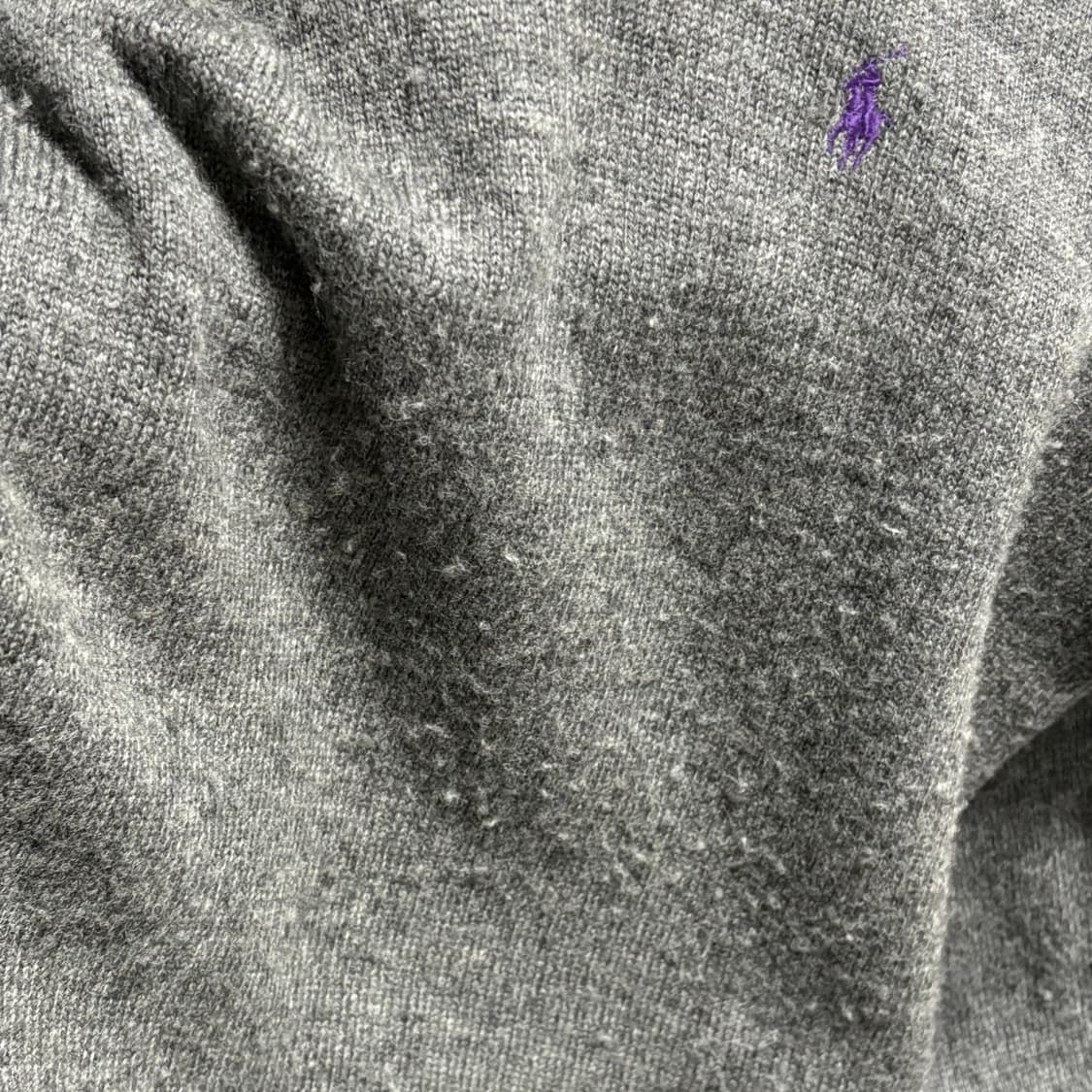 S 폴로랄프로렌 그레이 브이넥 니트 상품이미지6