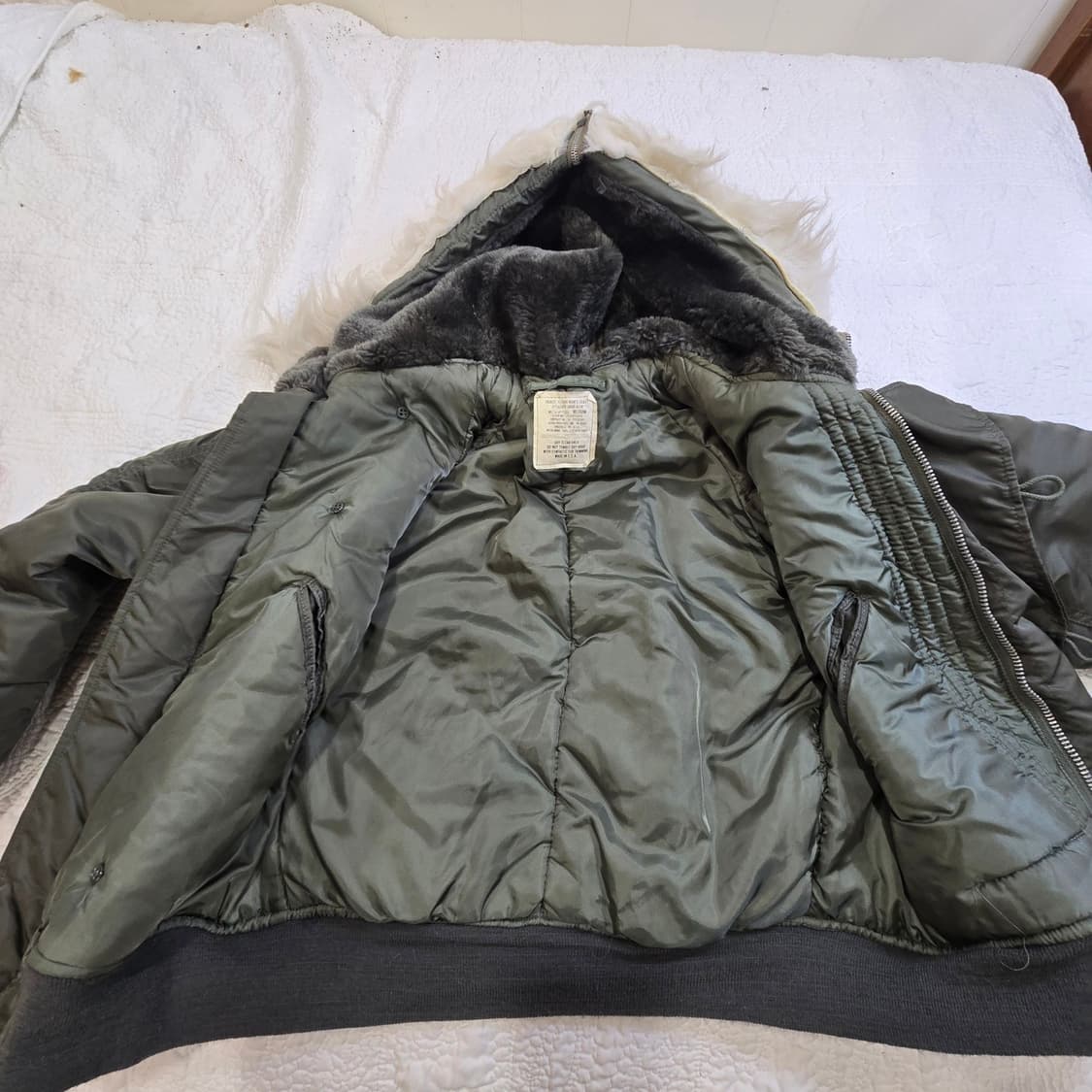 70s 알파 인더스트리 N-2B 헤비 플라잉 자켓 상품이미지3