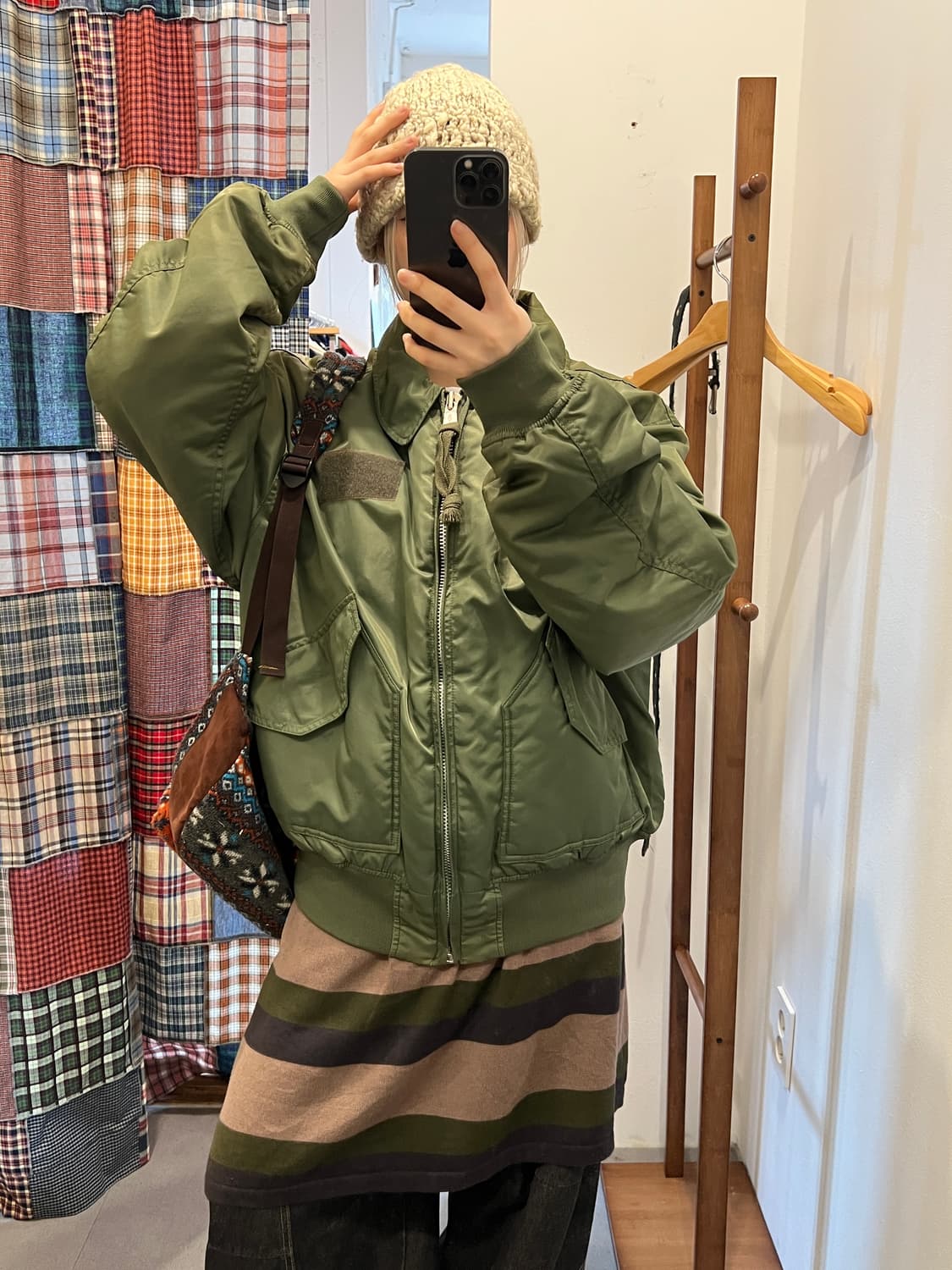 Levi’s 카키 공항점퍼 상품이미지2