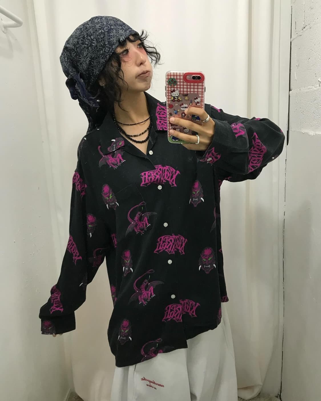 X-Large Dragon Pattern Shirt 상품이미지4