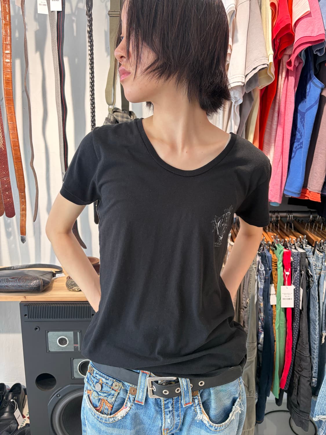 Diesel T.M.Revolution 라이브 투어 블랙 반팔 티셔츠 L 상품이미지2