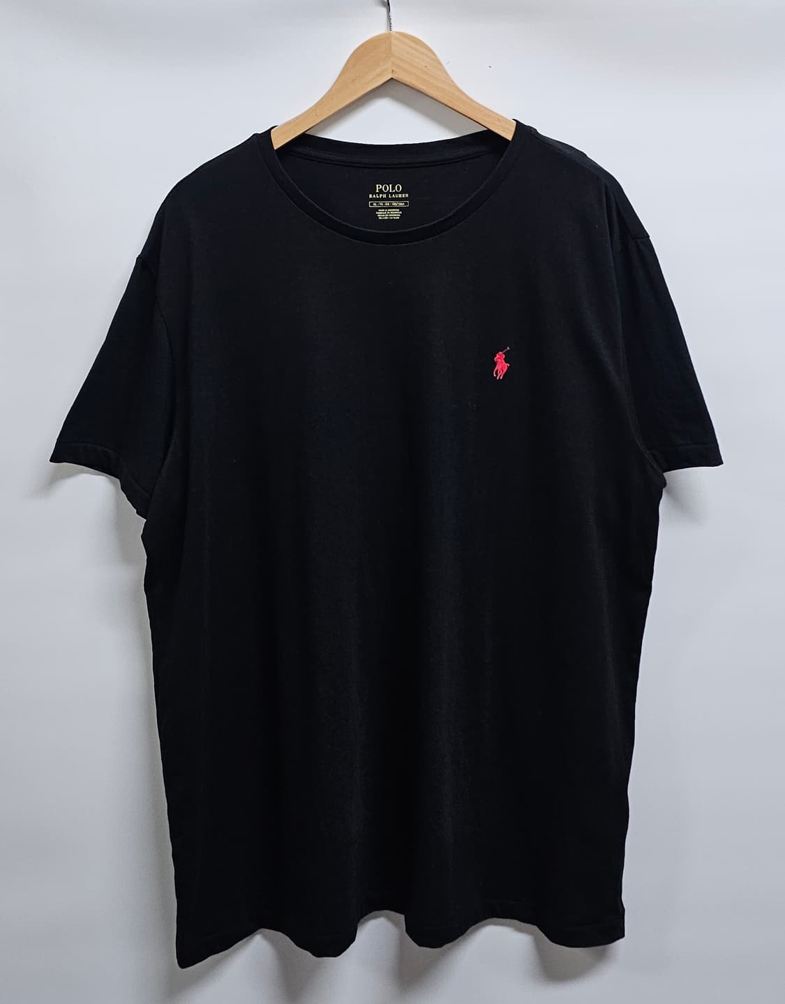 폴로랄프로렌 블랙 반팔티셔츠 XL 상품이미지1