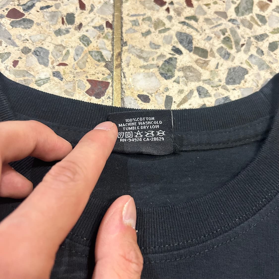 스투시(Stussy) 블랙 반팔티 상품이미지6