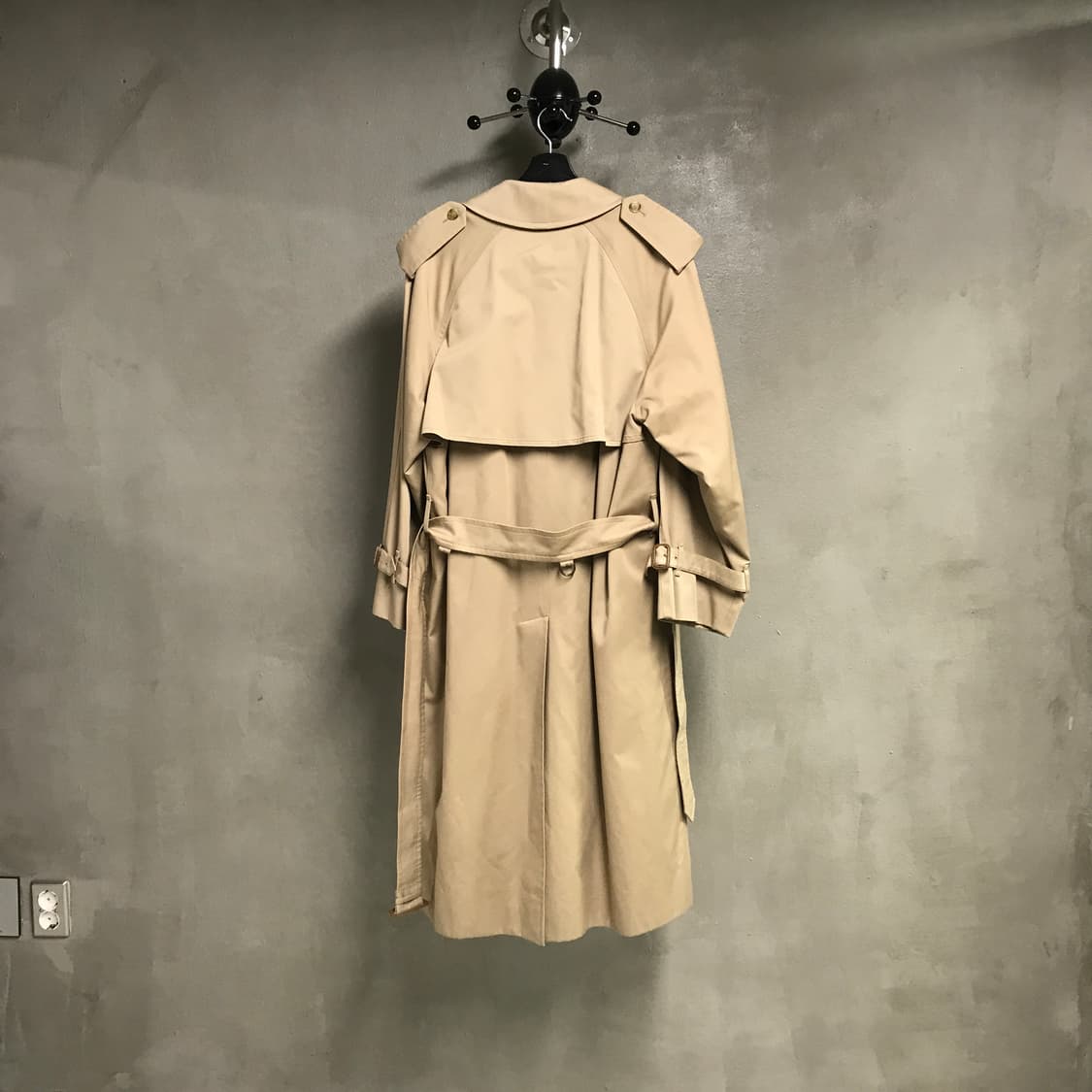 버버리 트렌치 코트 베이지 36R 상품이미지7