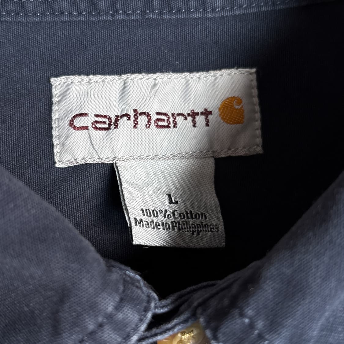 칼하트 가죽탭 반팔셔츠 상품이미지5