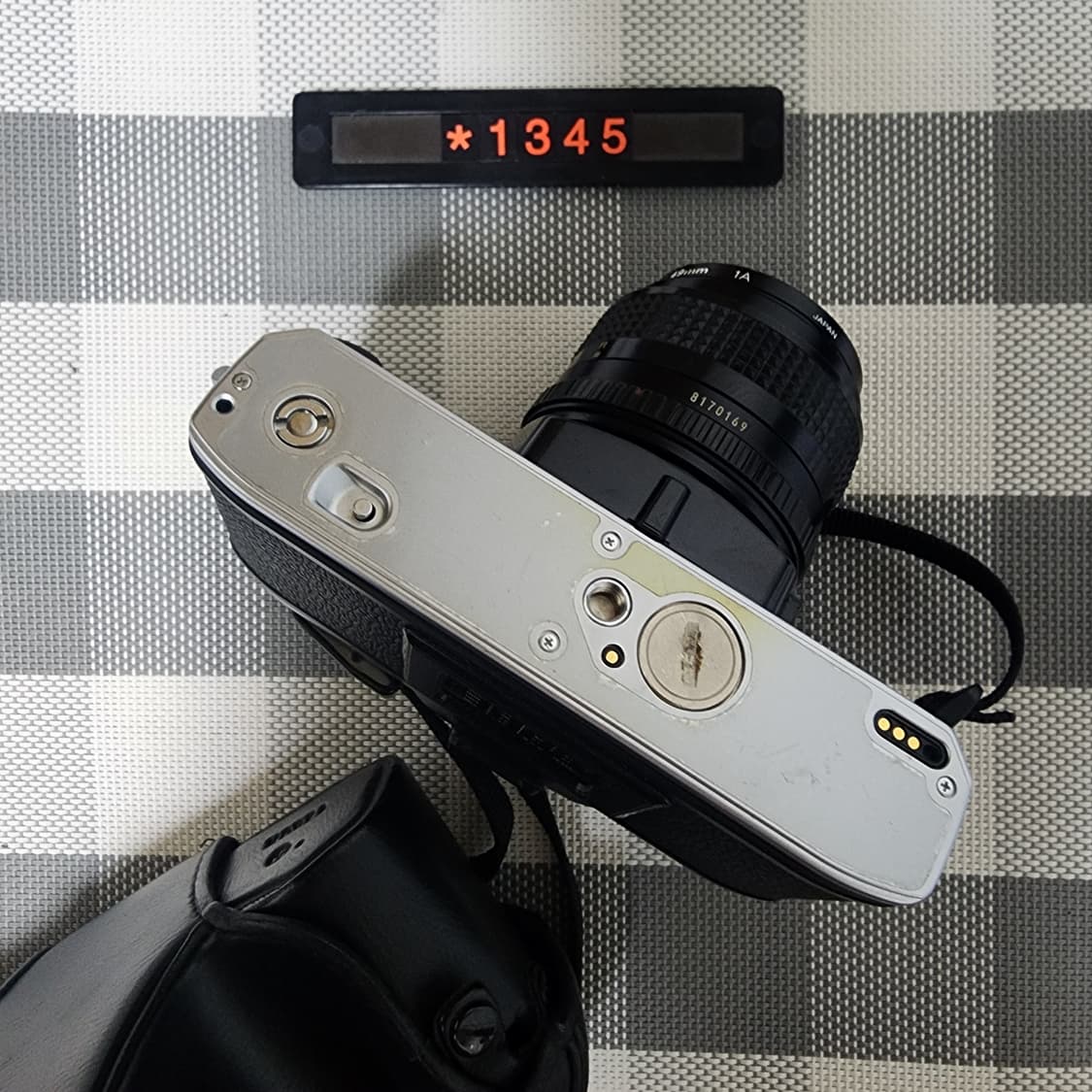 미놀타 X-300 필름카메라 1.4 단렌즈 실버바디 케이스포함 상품이미지5