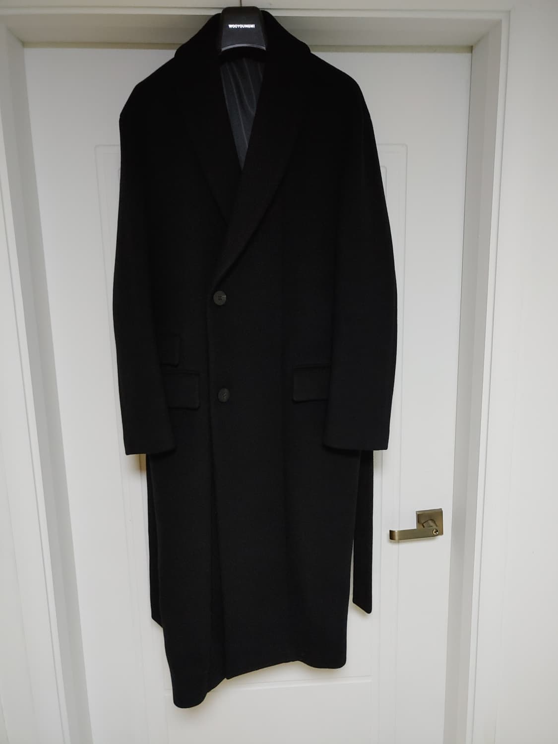우영미 19fw 숄카라 로브 롱 코트 팝니다 상품이미지3
