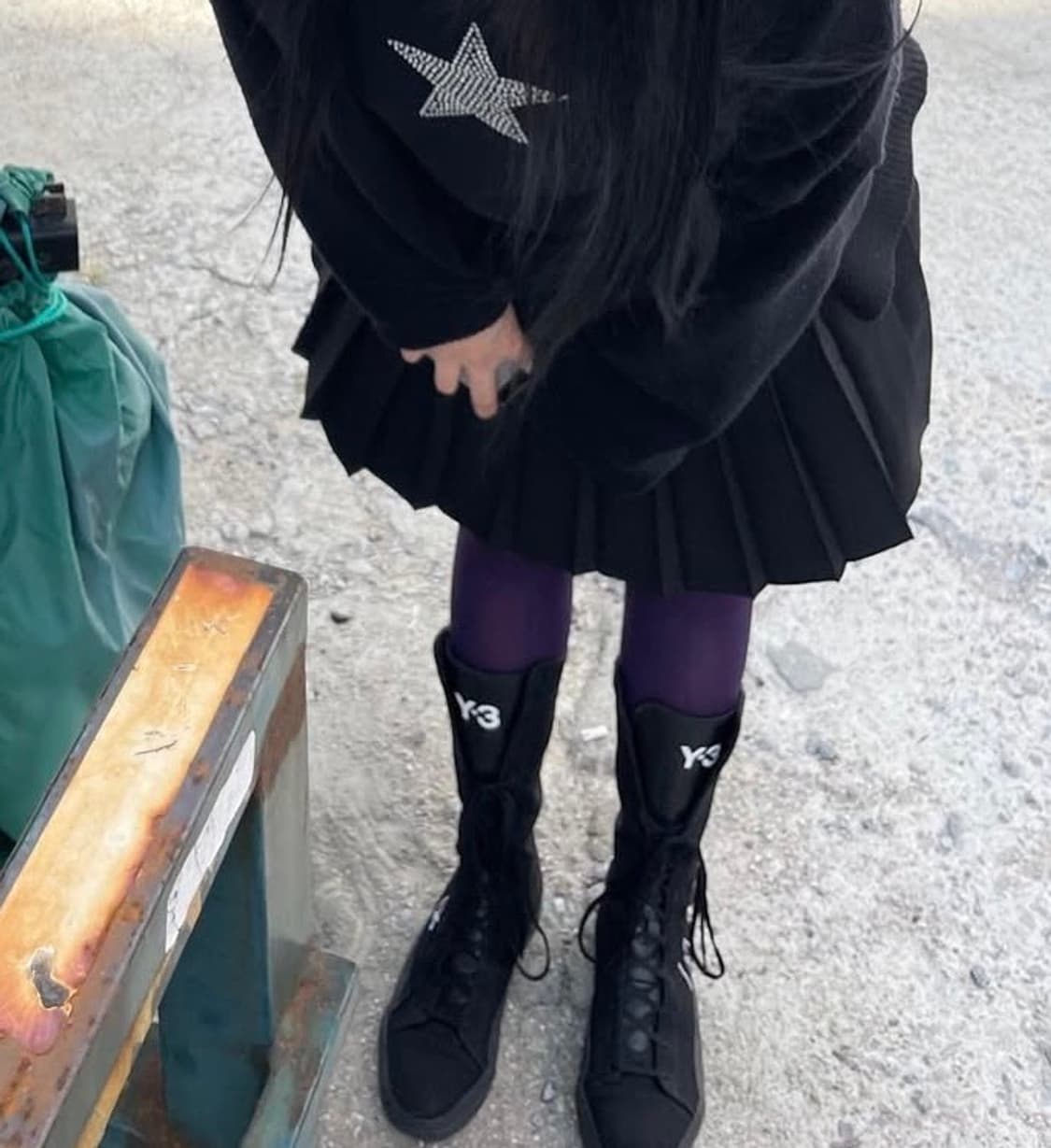 Y-3 요지야마모토 유벤 부츠 블랙 250 상품이미지7