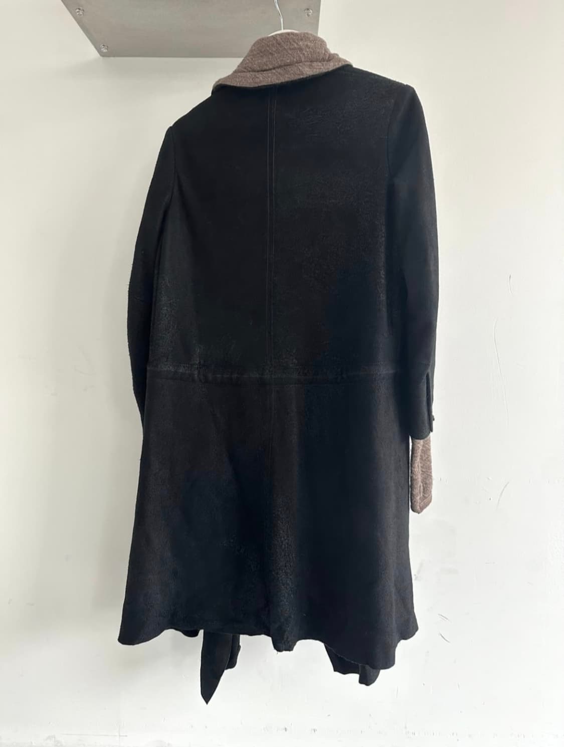 아이작 세럼 디어스킨 드레이프 레더 자켓 상품이미지3