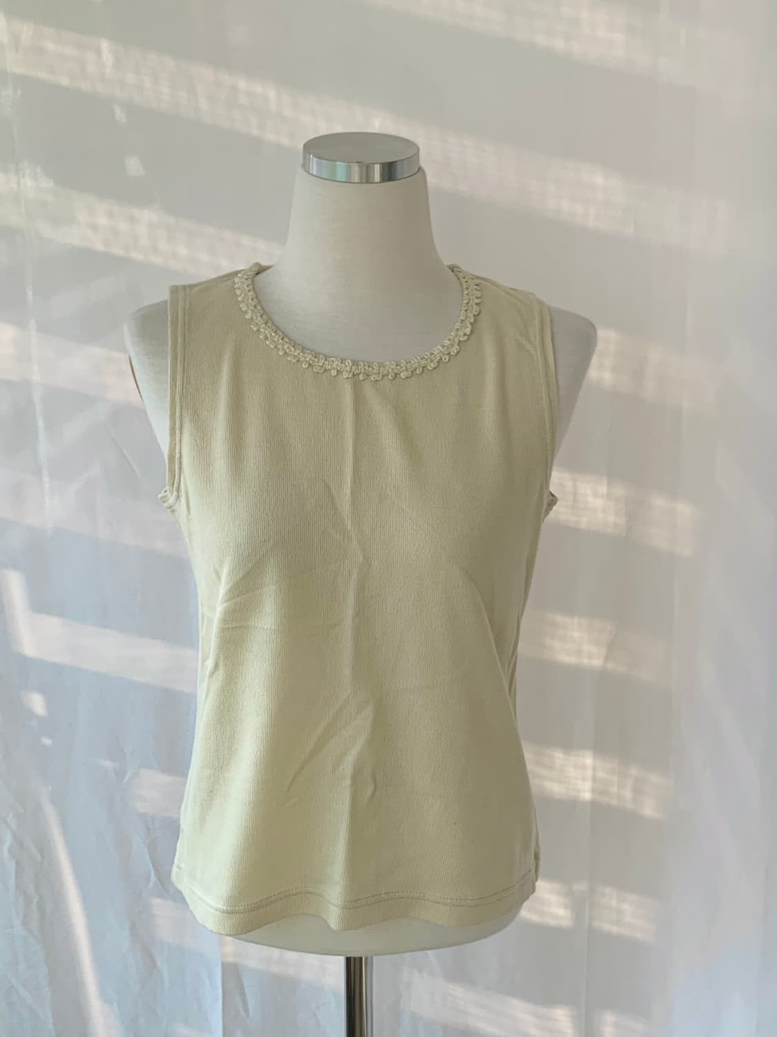 연노랑 슬리브리스 나시티 상품이미지1