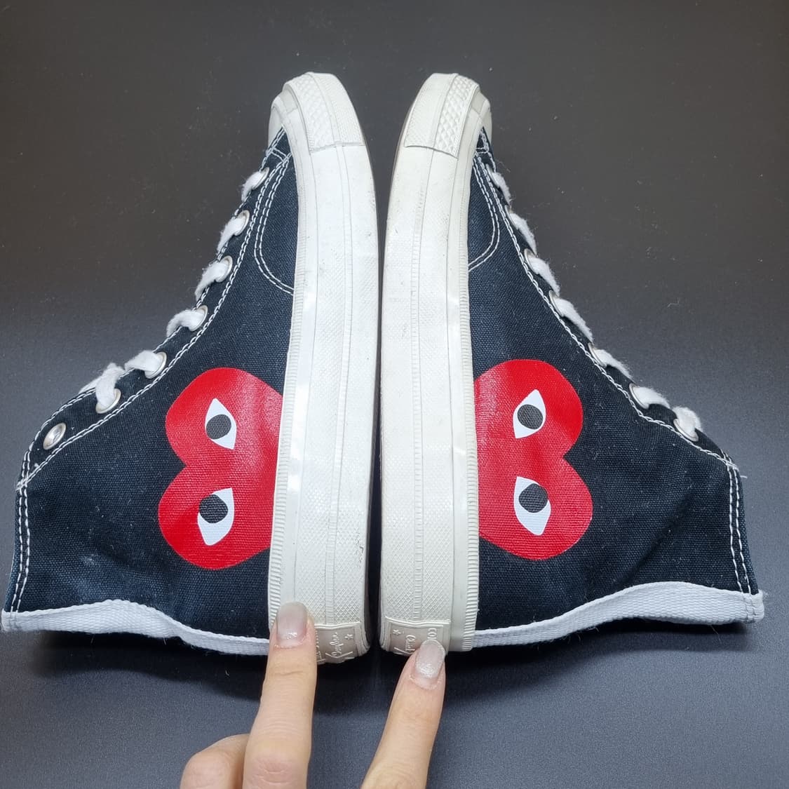 컨버스x꼼데가르송 척70 하이탑240 상품이미지5