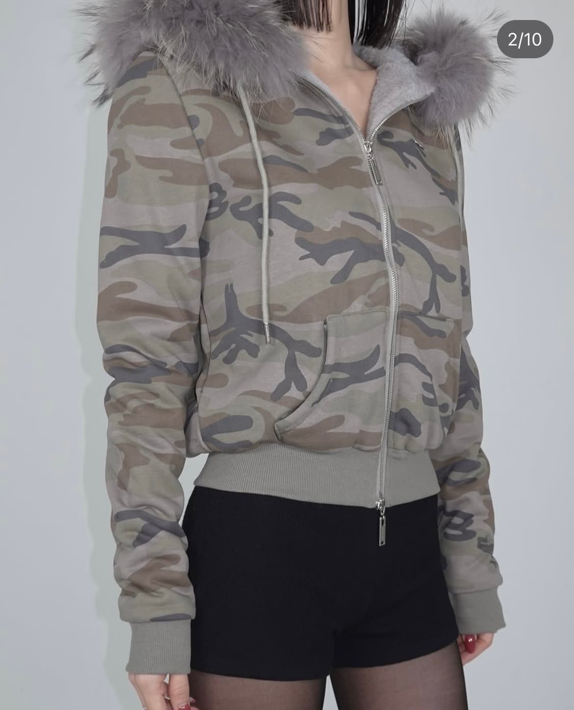 페일제이드 카모 울프조 울프죠 후디 라이트 2사이즈 상품이미지2