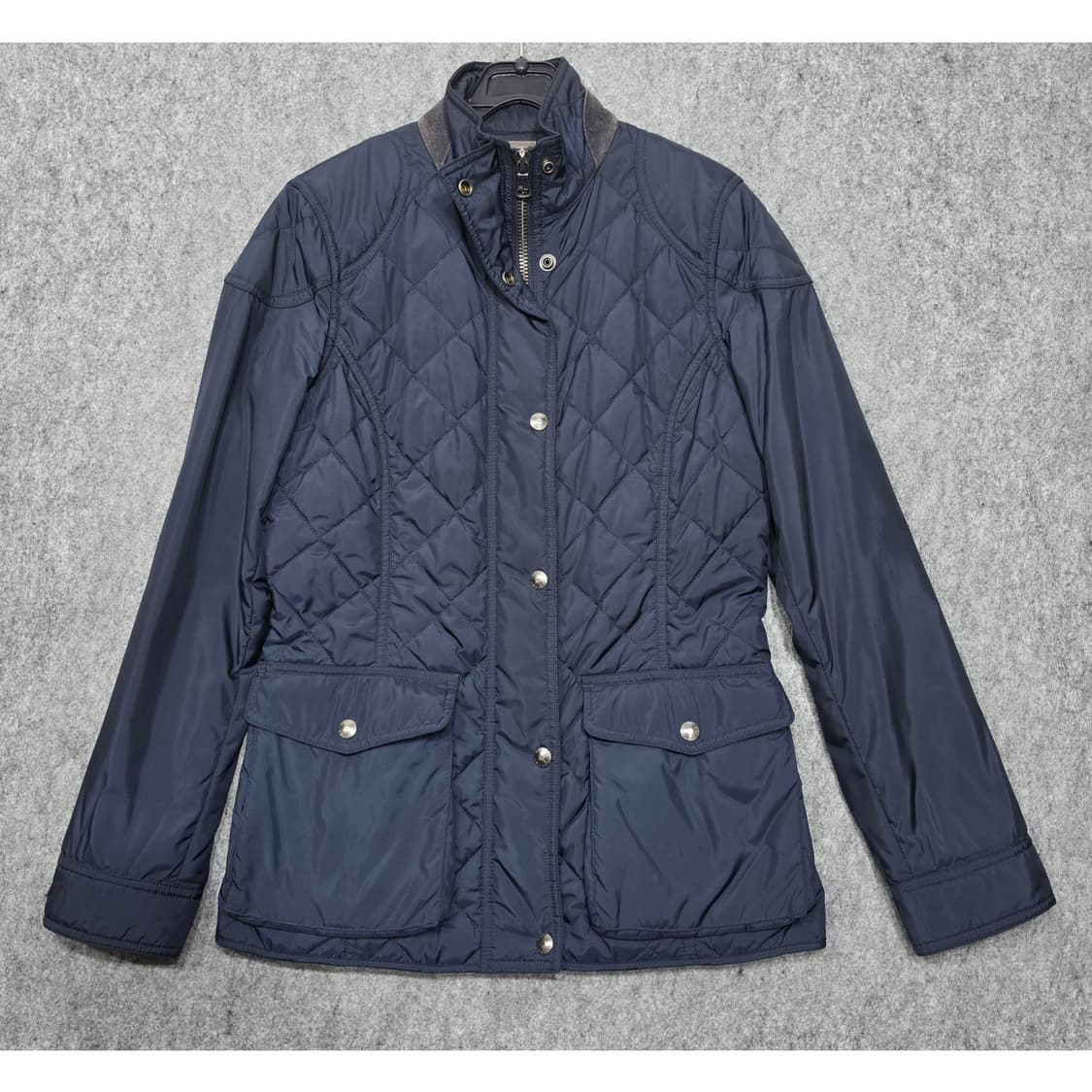 폴로 랄프로렌 다이아몬드 퀼팅 자켓 여성 S 네이비 상품이미지1