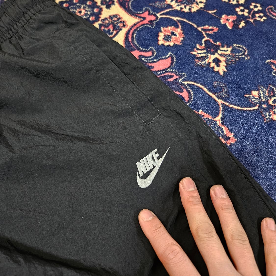 나이키(Nike) NSW 우븐 라인드 트랙 팬츠 블랙 M size 상품이미지5