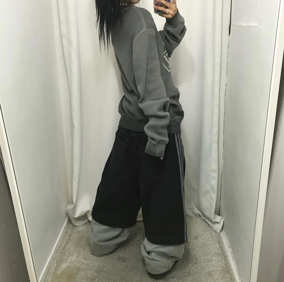 아디다스 데님 버뮤다 팬츠 상품이미지2