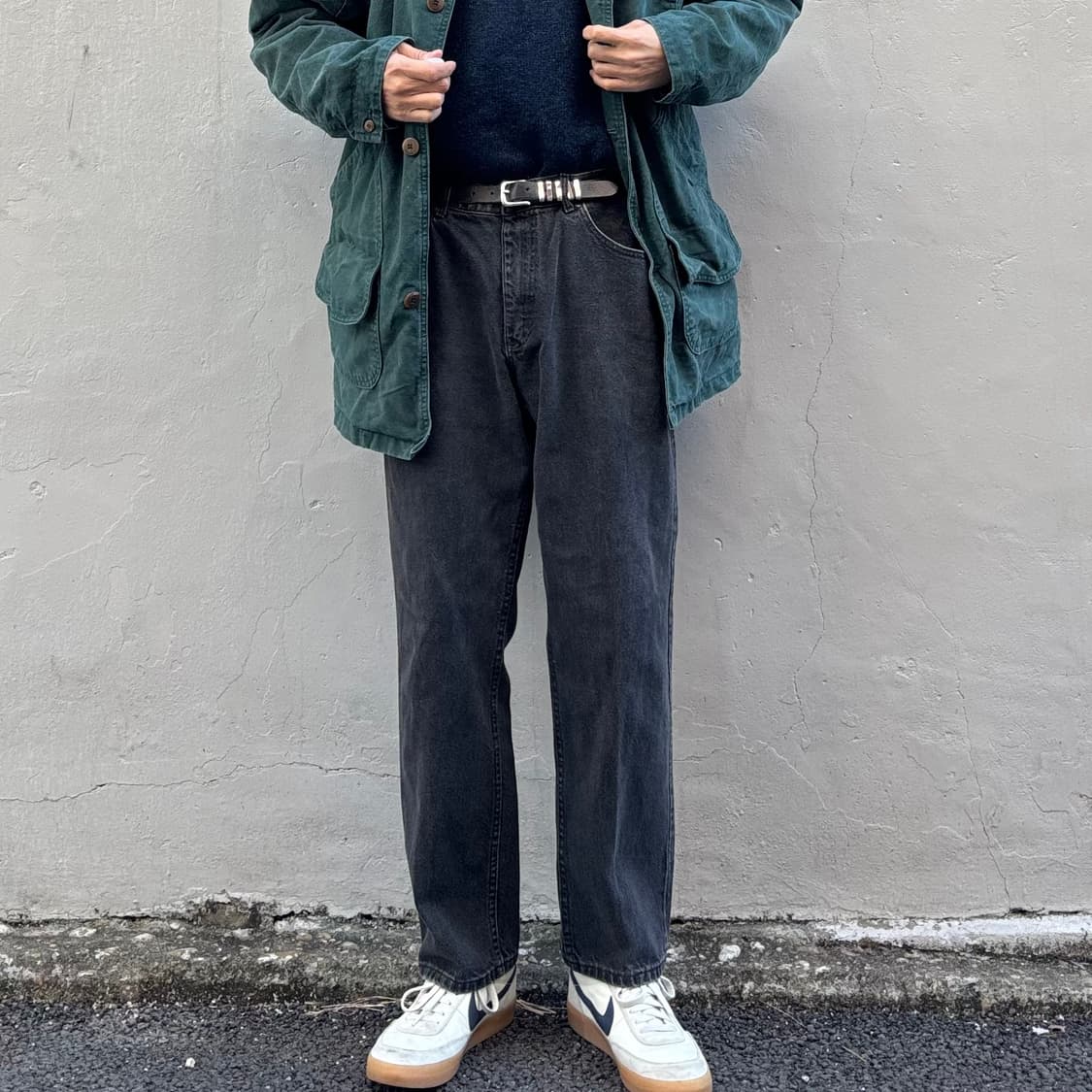 90년대 미국 리 흑청바지 상품이미지4