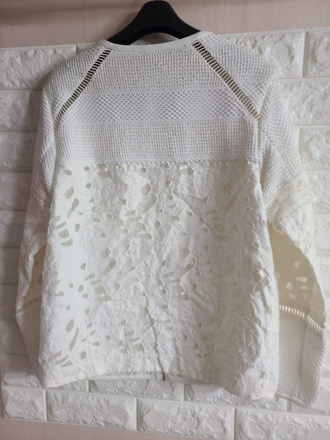 [수108]베네통 레이스 집업 자켓(55-66) 상품이미지6