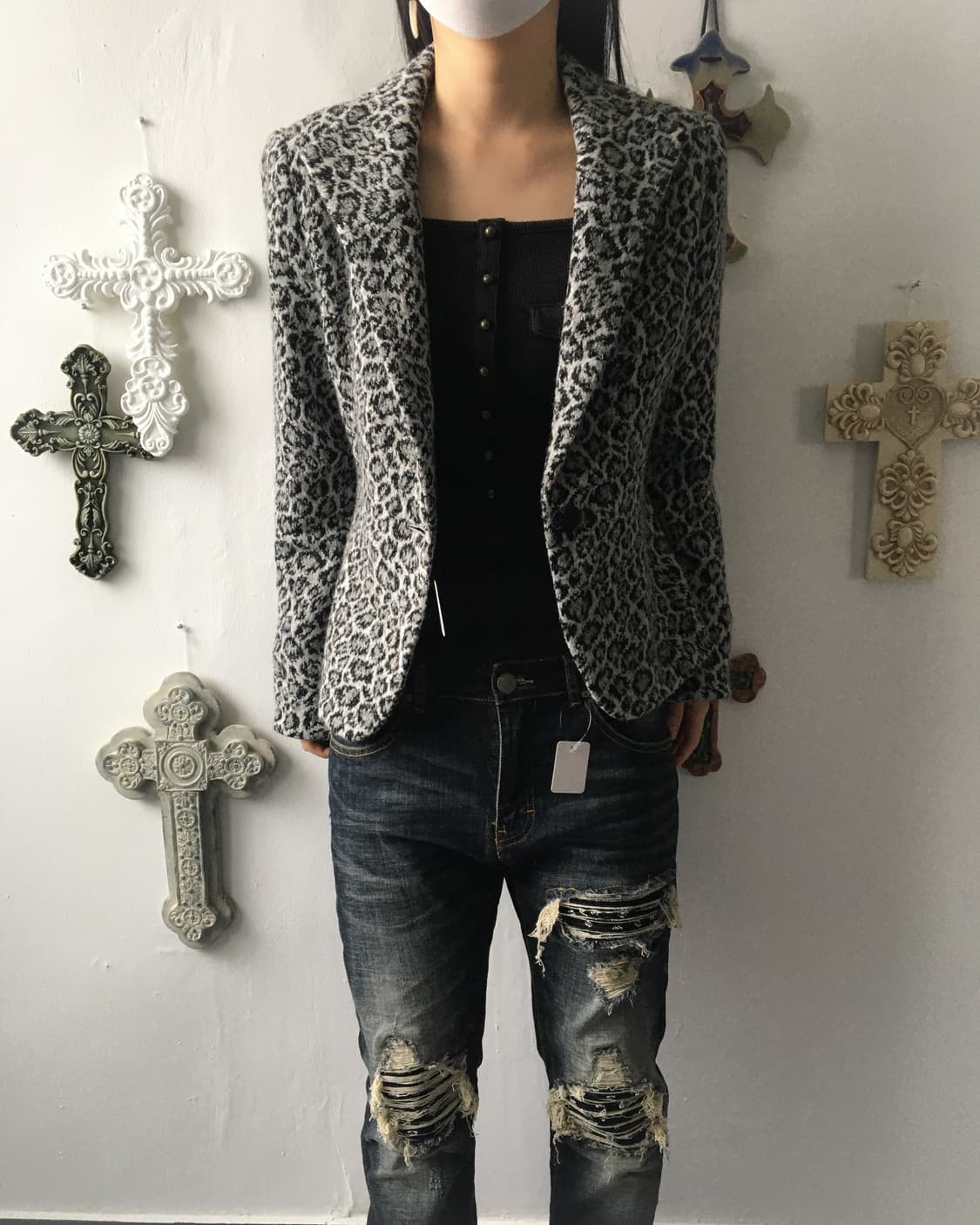 Leopard pattern jacket 상품이미지5