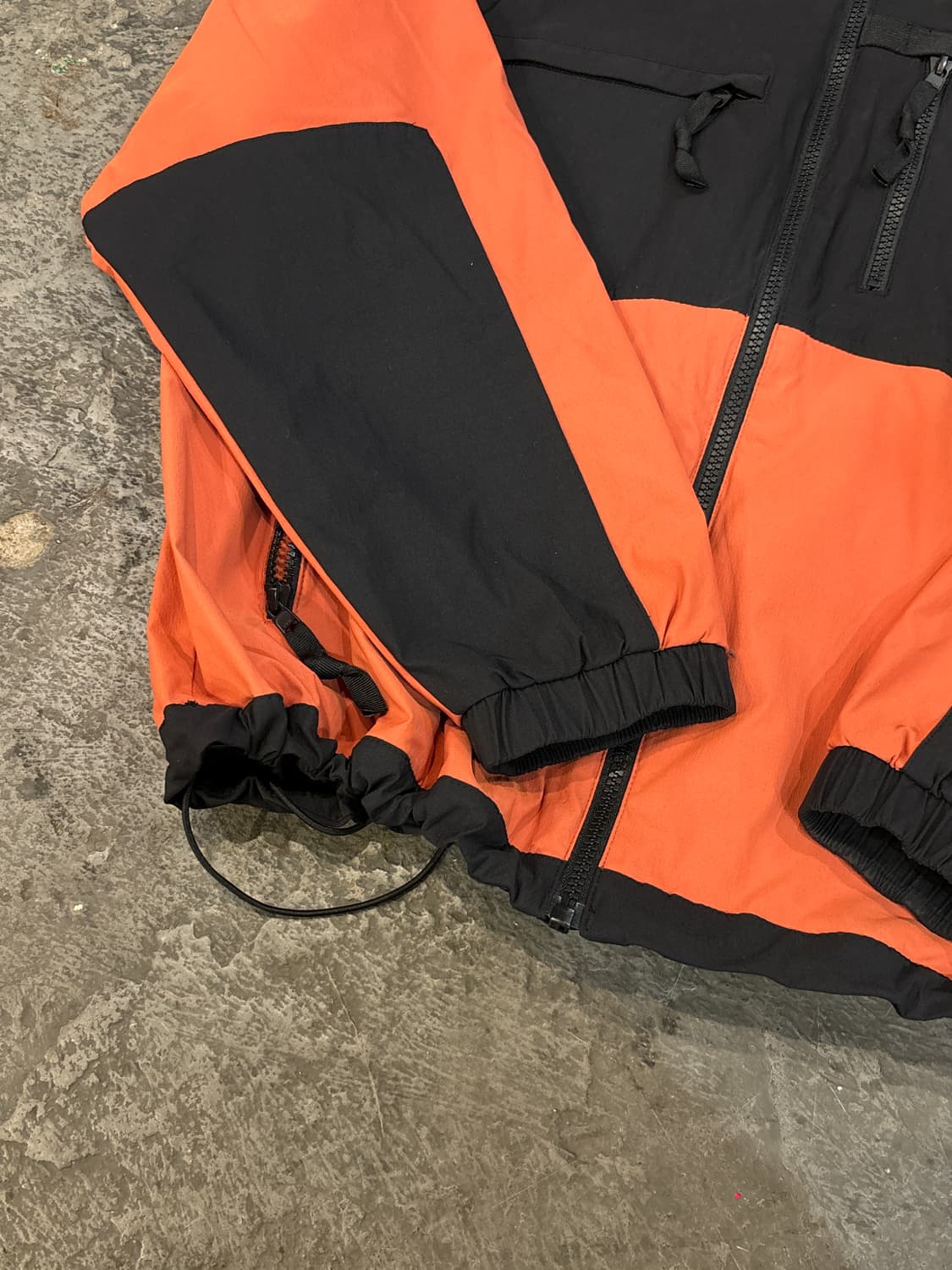 노스페이스 블랙 오렌지 바람막이 상품이미지8