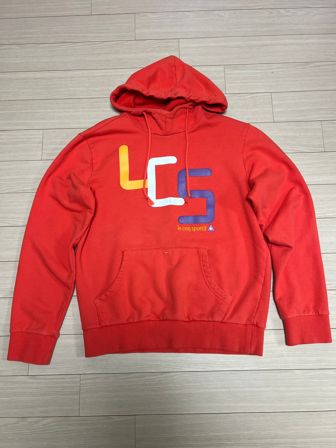 르꼬끄 스포르티프 LCS 로고 후드티 / 105 상품이미지1