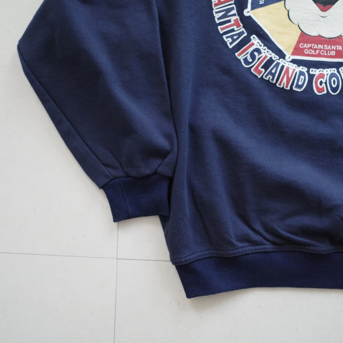 80s 캡틴산타 골프클럽 맨투맨 일본 생산제품 상품이미지5