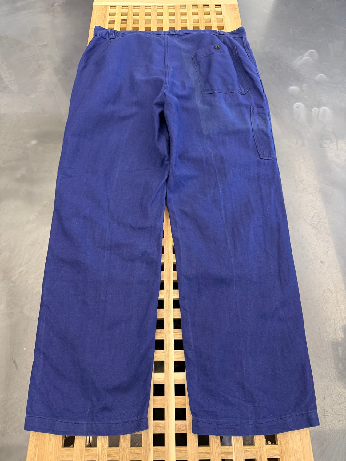 WASHED PURPLE NAVY OLD VINTAGE 프렌치워크팬츠 상품이미지2