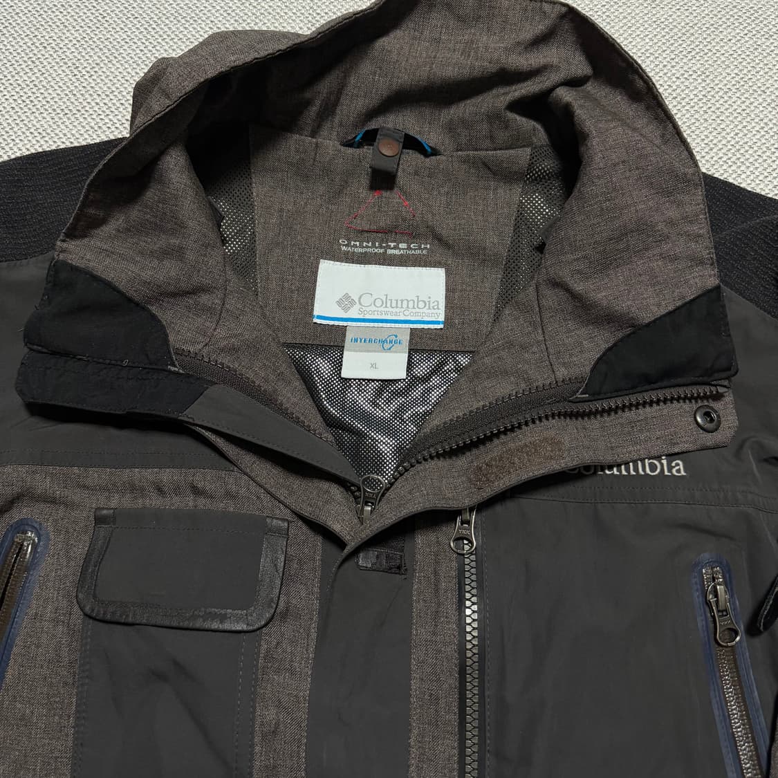 컬럼비아 옴니테크 멀티 포켓 바람막이 자켓 상품이미지2