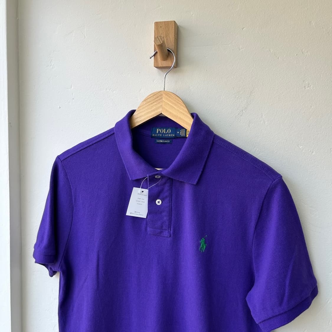 16551 - 폴로 랄프로렌 퍼플 반팔 카라티 상품이미지1