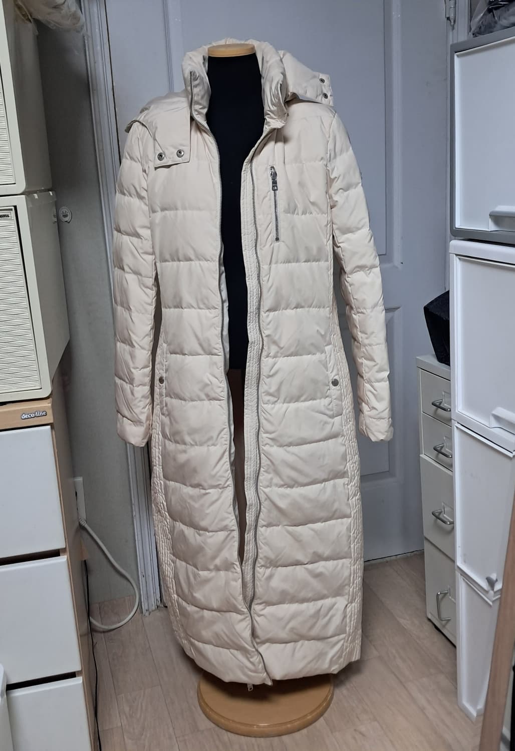 아르마니 익스체인지 여성 롱패딩 다운S 약55 상품이미지1