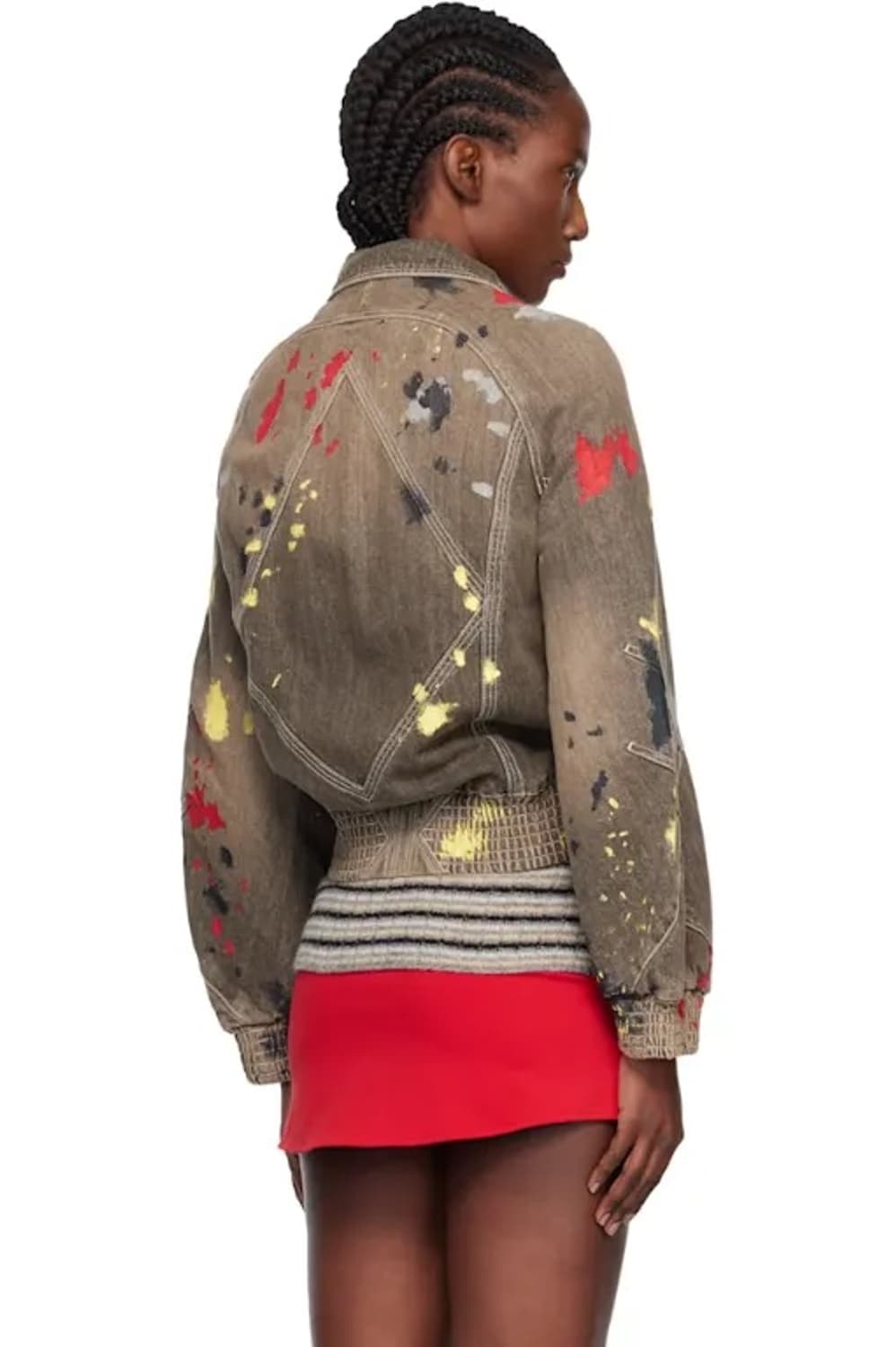 [34]키코 코스타디노브 25fw 페인트 봄버 자켓 상품이미지4