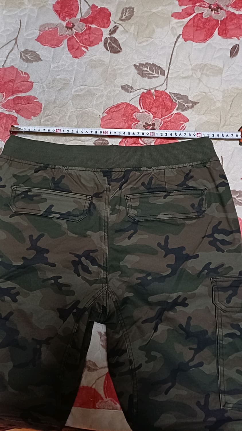 H&M 미사용 스키니카모 카고조거팬츠 32인치 기장105 상품이미지6