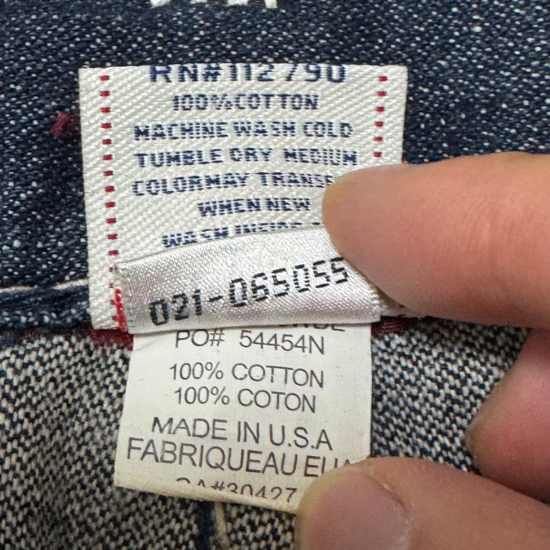 트루릴리전 조이 슈퍼티 플레어 부츠컷 데님팬츠 상품이미지10