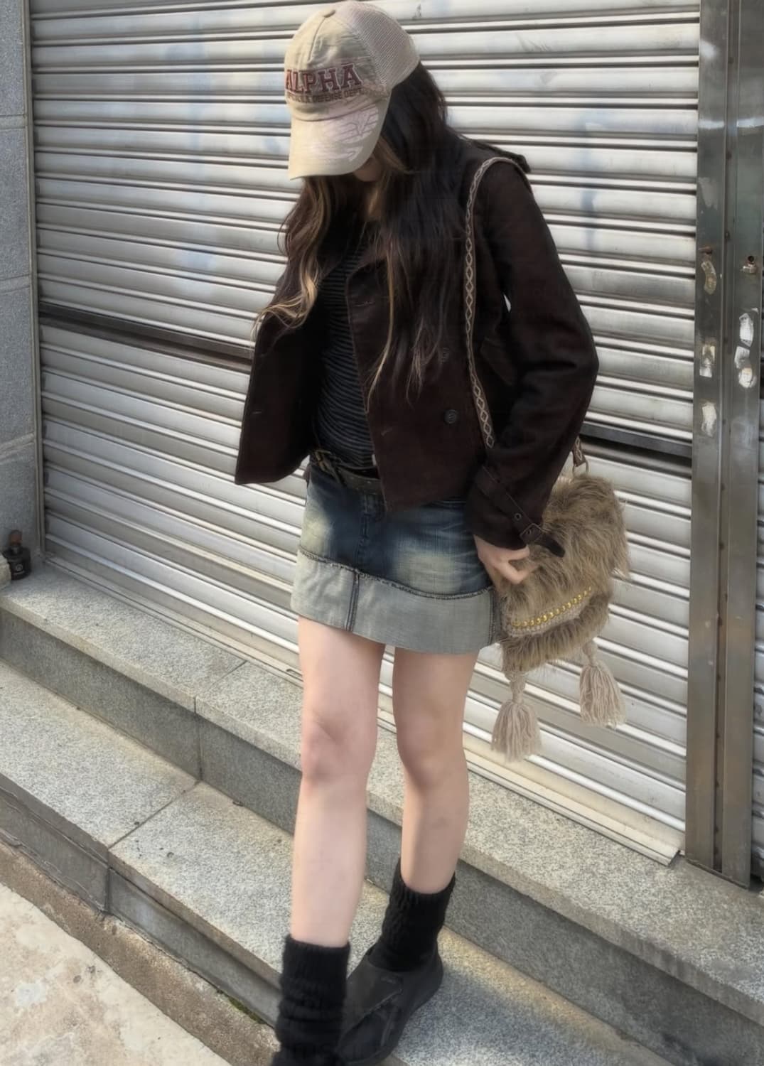 Earth-tone Grunge Look 🕰️⚙️ 상품이미지1