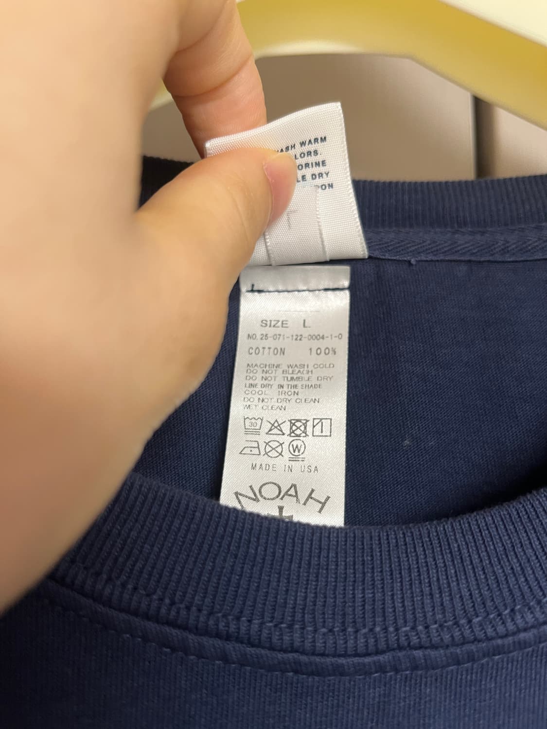 노아 포켓티 네이비 상품이미지2